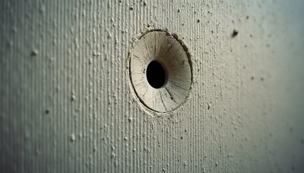 Comment assurer la solidité de la fixation des clous au mur dans la maison ?