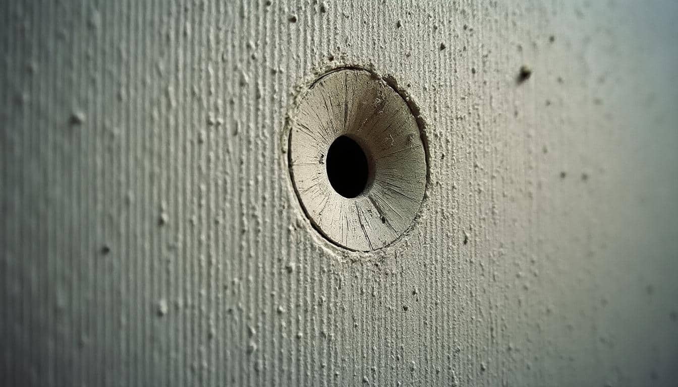 Comment assurer la solidité de la fixation des clous au mur dans la maison ?