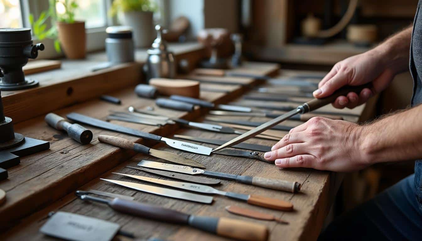 Illustration: Les types de lames de scie à ruban selon les matériaux à découper