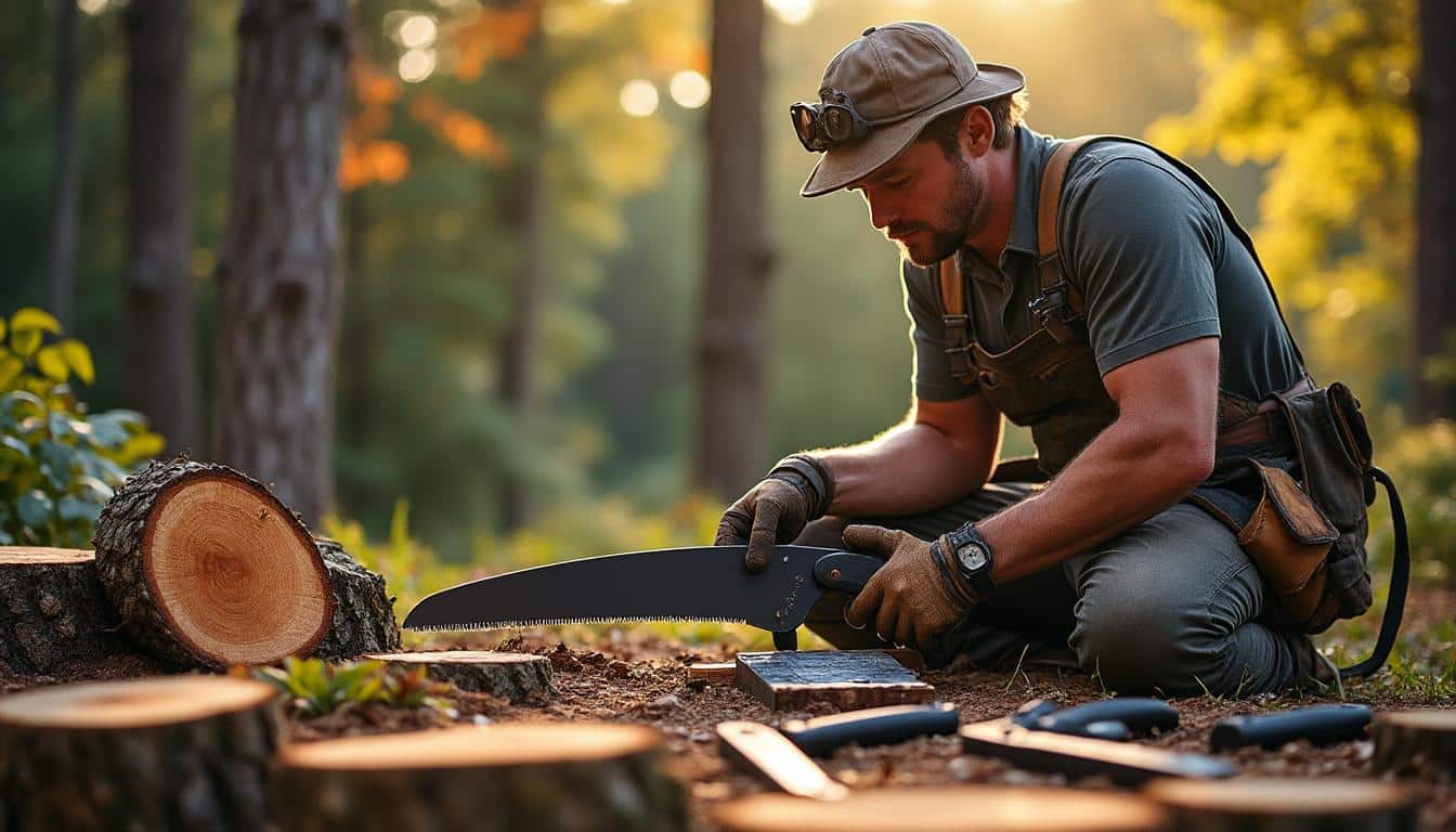 Illustration: Comment bien choisir le modèle idéal de scie à grume mobile ?