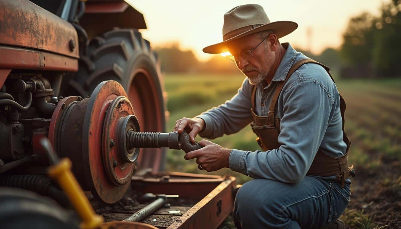 Illustration: Comment fonctionne une scie circulaire actionnée par la prise de force du tracteur ?