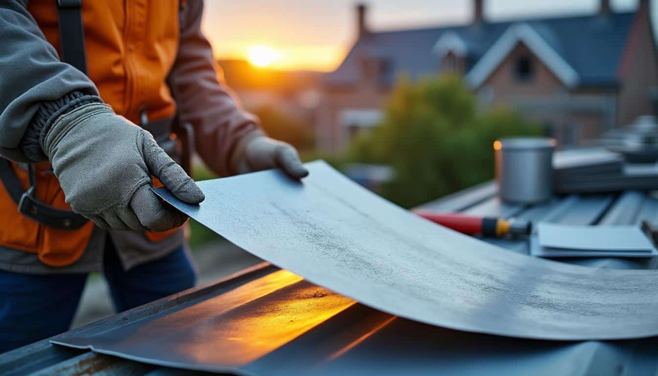 Illustration: Comprendre le rôle et les caractéristiques de la tôle en zinc pour la toiture