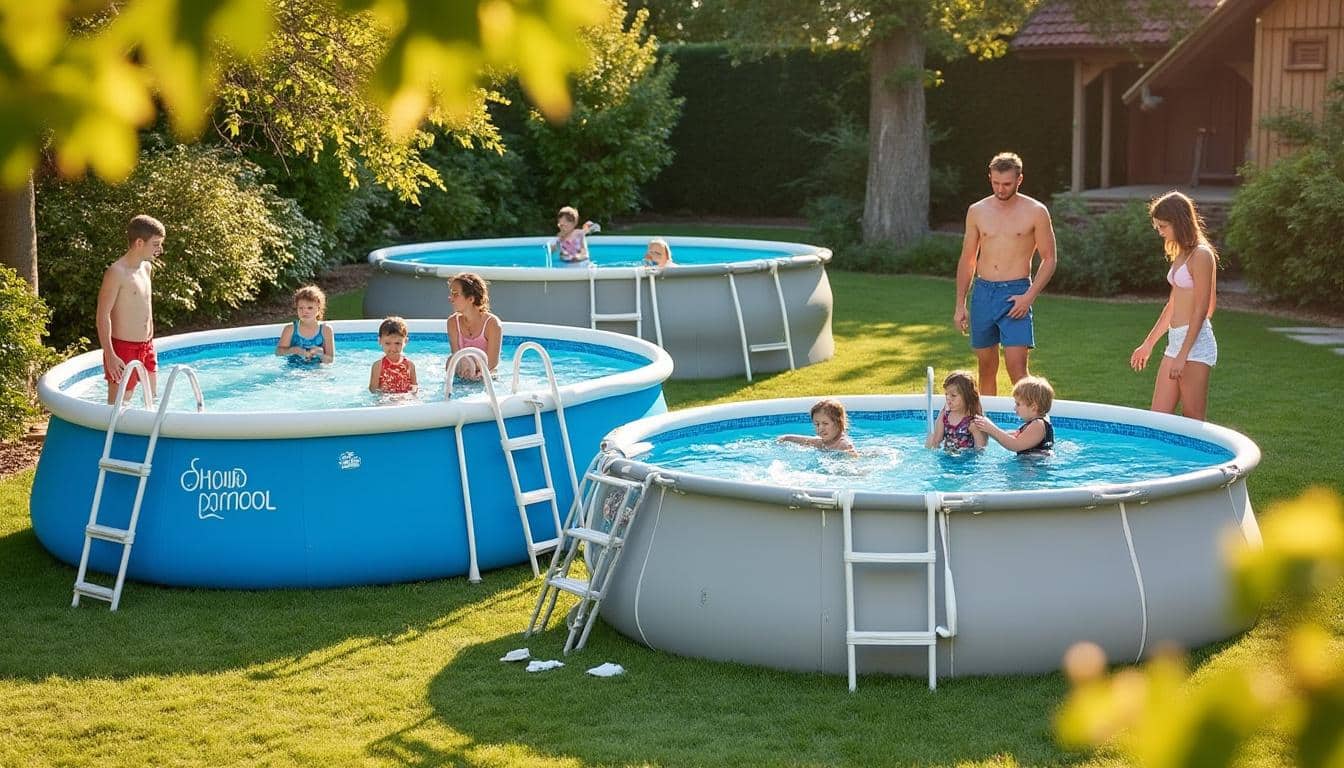 Illustration: Les matériaux et types d’échelles adaptés aux piscines hors sol