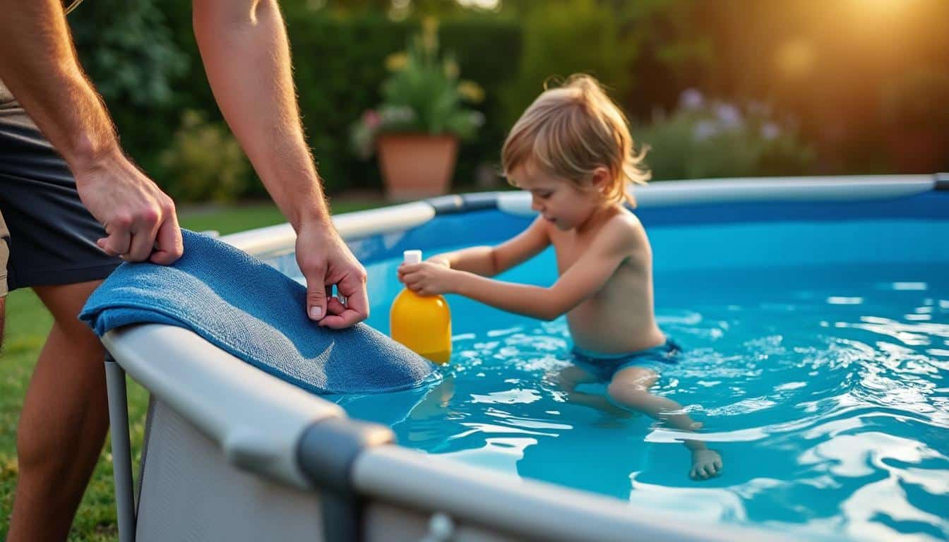 Illustration: Comprendre les équipements indispensables pour une piscine hors sol
