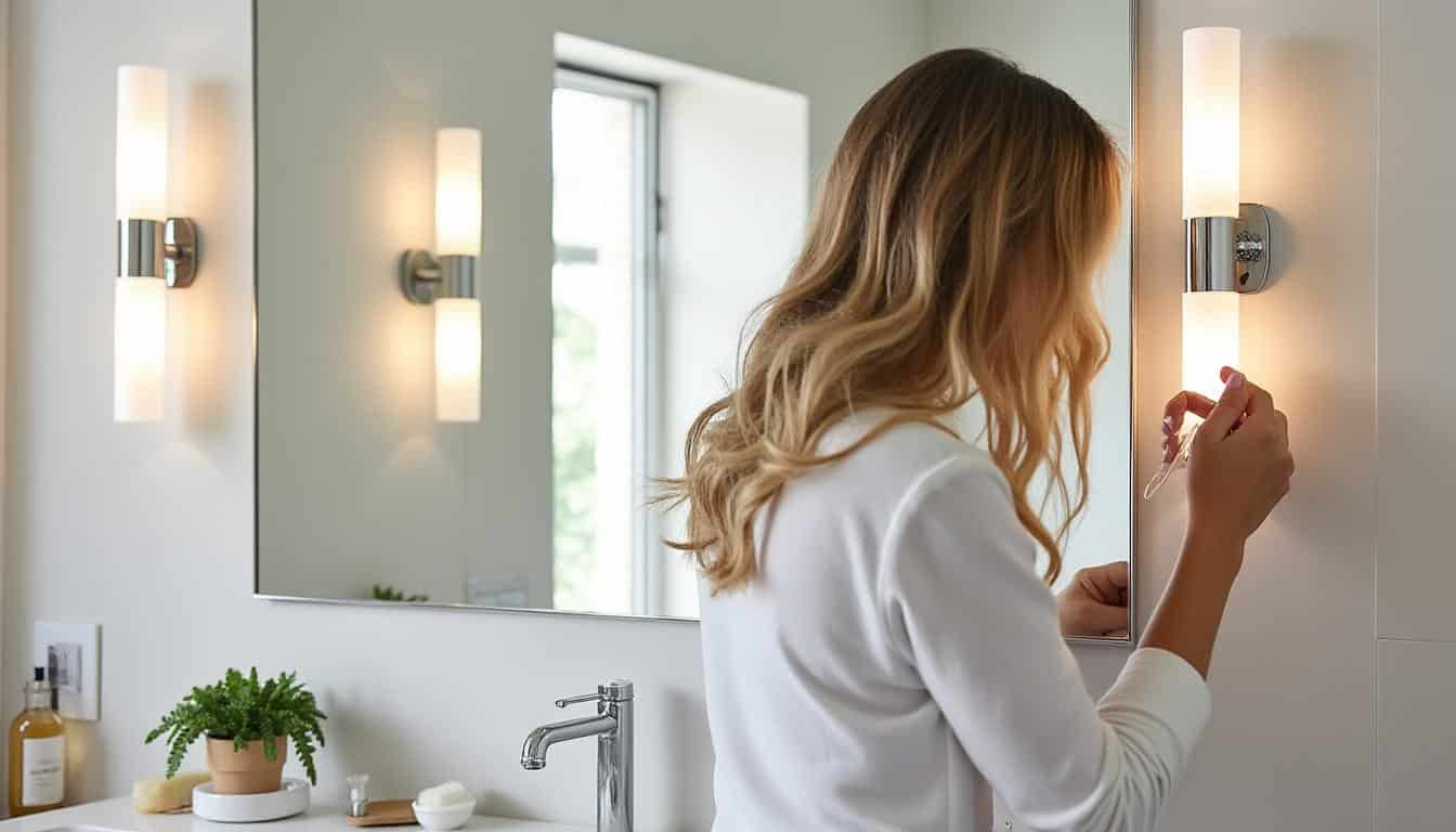 Illustration: Comment bien choisir une applique pour éclairer votre salle de bain