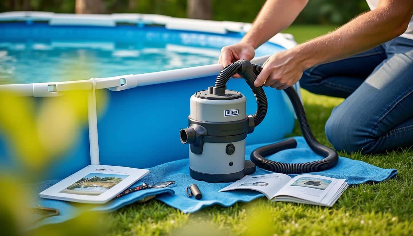 Illustration: Comprendre le fonctionnement d’un aspirateur Intex adapté aux piscines hors sol