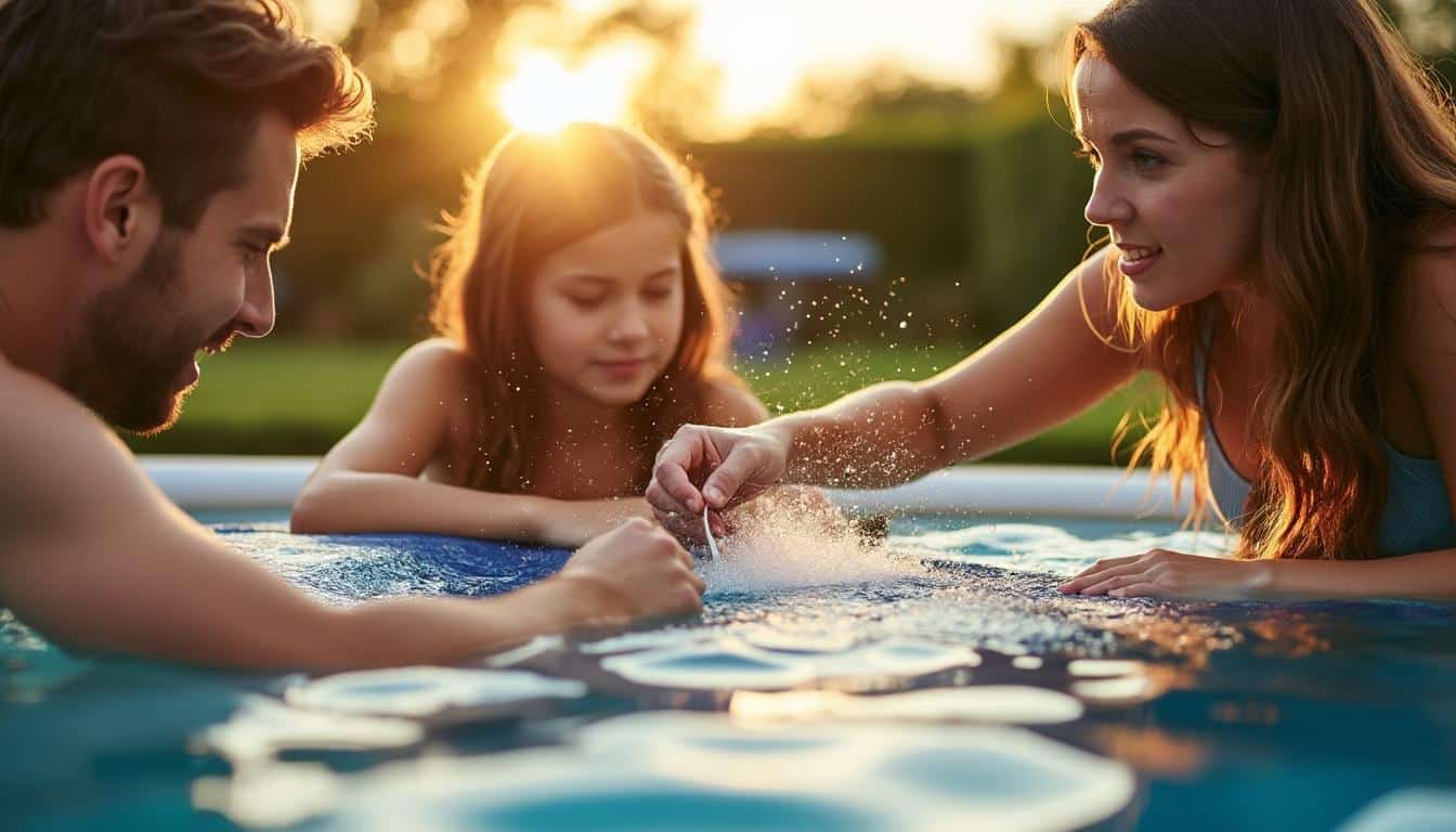 Illustration: Comprendre le rôle de la chaleur et les méthodes pour chauffer une piscine hors sol