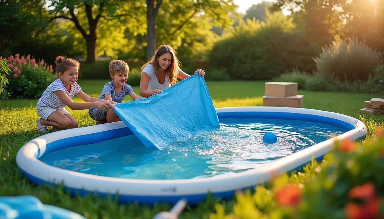 Piscines coque hors sol : installation rapide et design pour tous jardins