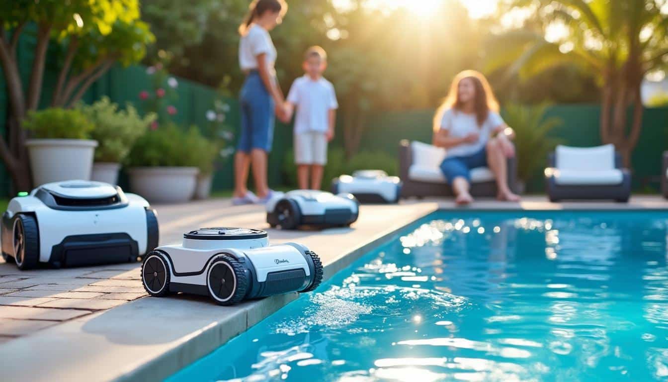Illustration: Comprendre les différents types de robots pour piscine hors sol