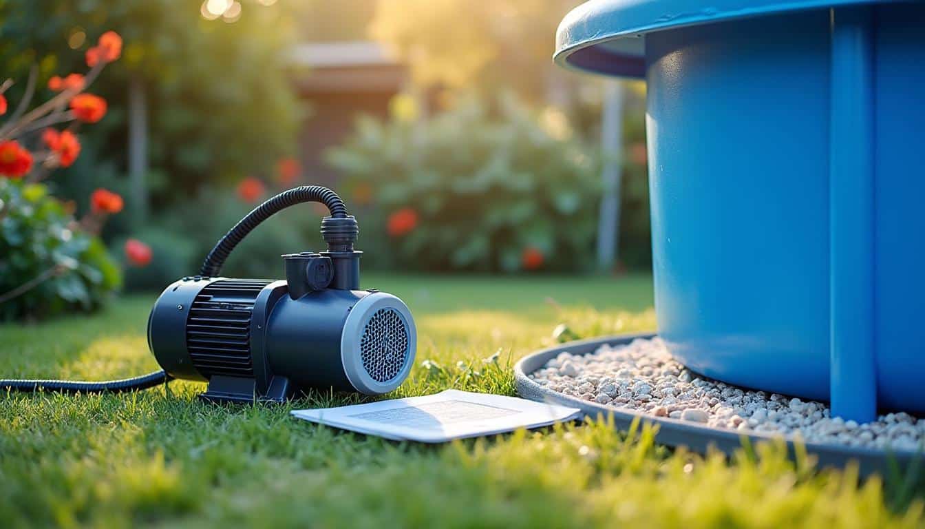 Illustration: Comprendre le fonctionnement essentiel du moteur adapté à une piscine hors sol