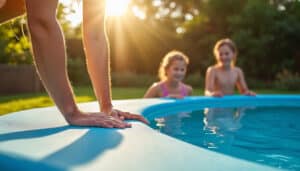 Rideau de piscine hors sol : sécurité, confort et économie d’énergie