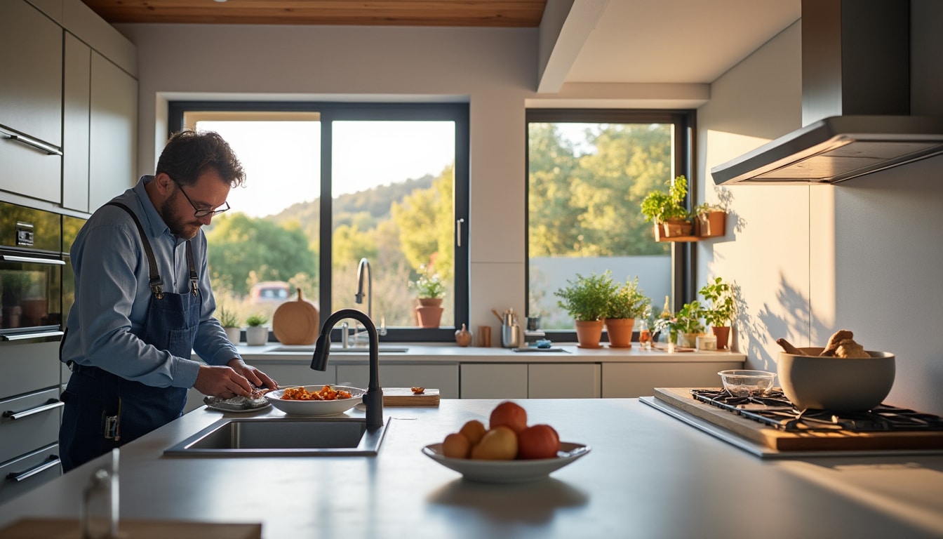 Illustration: Pourquoi opter pour une sortie de toit adaptée à la hotte de votre cuisine ?